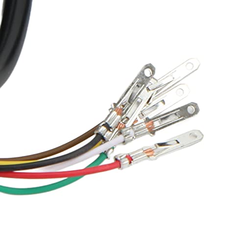 Thumb Throttle, 6 Wire Thumb Throttle met aan/uit schakelaar Batterijindicator 22mm Aperture voor elektrische fiets Scooter (24V) 5