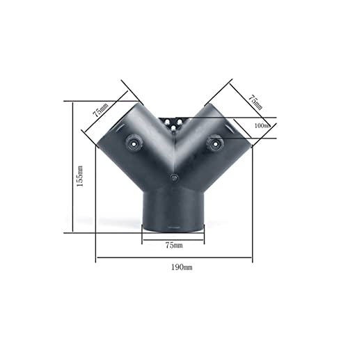 60 mm Type Y, Ventilatieduct, Uitlaat met ventiel, Diesel, Vloerverwarming, Accessoires, Air Outlet, Type T, Accessoires, Pipe Bend, Air Outlet, Vente voor Air Heater 5