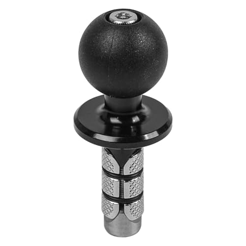 Metalen Stamhouder voor Fo-Rk met 1" TPU bal. Geschikt voor stamgaten van 12mm tot 25.4mm diameter. Compatibel met RAM Mount B, Ball Size 1 inch, Double Sock 3