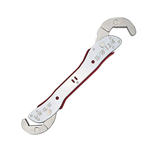 Verstelbare moersleutel 9-45mm Multifunctionele moersleutel Magic Spanner Universal Quick Snap voor alle soorten noten Bolts buizen buizen