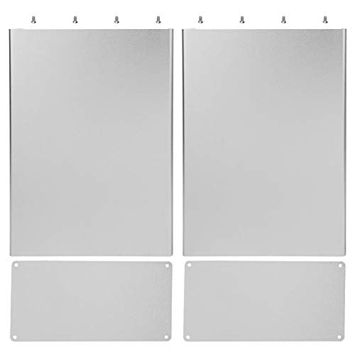 Aluminium behuizing geval HIFI buis versterker Aluminium Shell elektrische kolen aluminium Shell Gps Analyzer Shell 80x160x220mm Uitlaatdozen 4