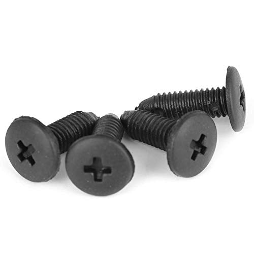 100 st. Auto Plastic Rivets 6mm Hole Slide Fastener Mudguard Bumper Push Pin Clip AP 5