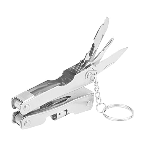 Multi Tool Tang met licht, zak Multitool met draadsnijmachine, schroevendraaier, mes, Legering Staal Multifunctionele Tang voor Survival, Camping, Jacht, Vissen en Wandelen