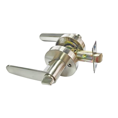 Deur slot aluminium legering deur handvat moderne deur hardware zilver links en rechter deur hardware voor slaapkamer kantoor latch maat 60/70m m