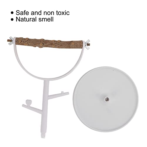 Parrots spelen Perch, Bird Table Top Stand Gravel Klauwen met Outdoor Base voor binnen 5