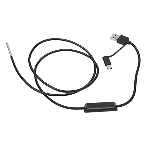3.9mm Endoscoop Hoge definitie inspectiecamera Pijplijn Mobiele telefoon LED-borescope, 6 LED-lampen, IP67 Waterdicht, met Type - C Interface voor, PC-computer (Zacht