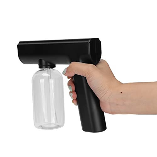 Mistpistool, Desinfectiepistool, Draagbaar Nanometer Spraypistool, Multifunctioneel, Elektrische Atomizer, Draadloos, Zwart 5