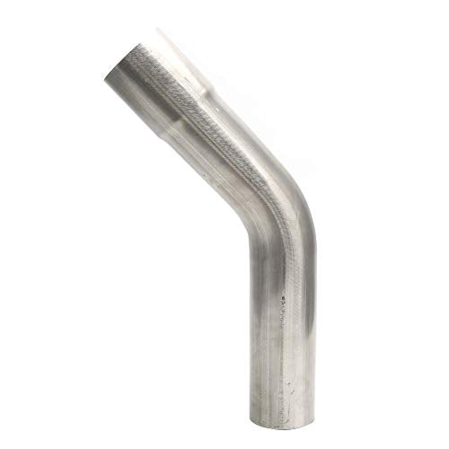 Uitlaatbuis, voertuig roestvrij staal 2,5 inch Buig Buig Uitlaatbuis Elbow Tube 45 graden 3