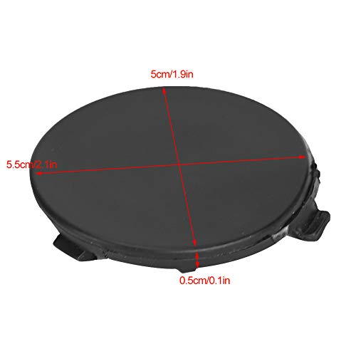 Front Bumper Tow Bar Eye Cap 1521645,8M51-17A989-AA Black Front Bumper Hook Eye Cover Past voor Focus MK2 2007-2011 5