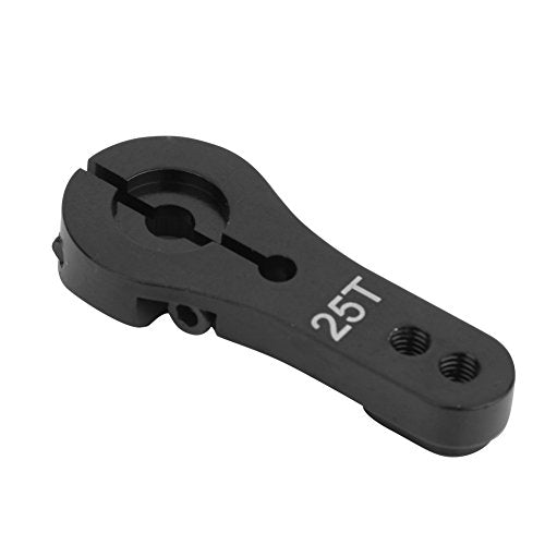 Servo Horn, 25mm 25T Tanden Half aluminium Servo Horn Arm voor Futaba/Ace RC accessoire (zwart) 3