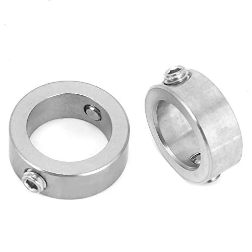 12 sts 3-16mm Roestvrij staal Boring Diepte Stopbit, Collar set Drill Limit Ring 4