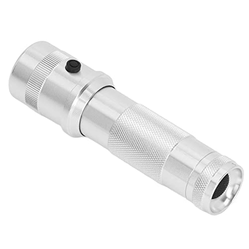 Veelzijdige 10-in-1 Kleurwisselende LED-zaklamp, IPX4 Waterdichte Podiumzaklamp, Veelkleurige Zilveren RGB LED-zaklamp, Ideaal voor Nachtzicht, Kaartlezen, Richting 3