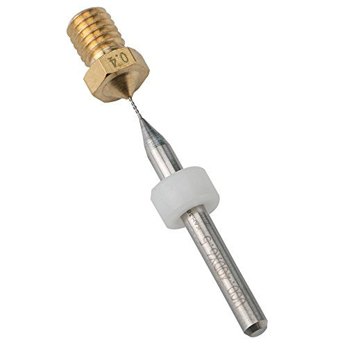 10 st Cleaning Tool Set voor 3D-printers, Extruder, Nozzles, Cleaning Kit (0,2 mm, 0,3 mm, 0,4 mm, 0,5 mm, 0,6 m van elke grootte, 2 stuks) 5