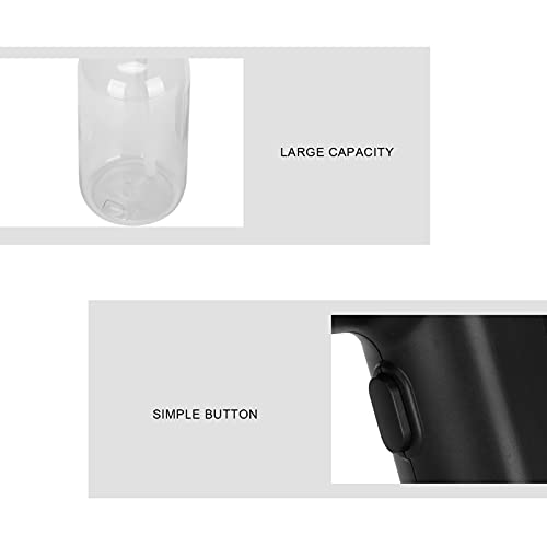 Mistpistool, Desinfectiepistool, Draagbaar Nanometer Spraypistool, Multifunctioneel, Elektrische Atomizer, Draadloos, Zwart