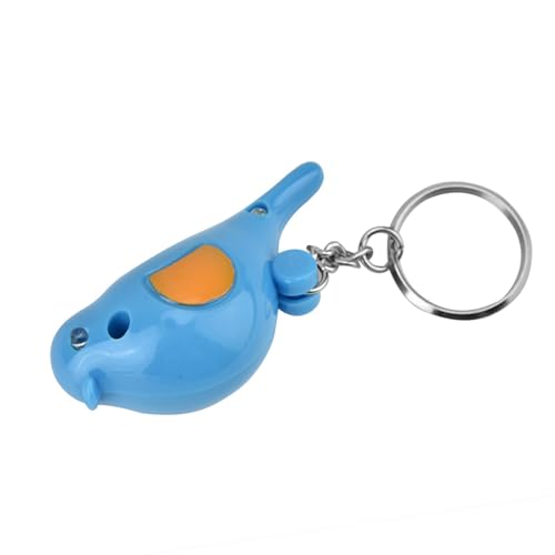 Key Finder geactiveerd door Whistle Tone met LED-licht, sleutelhanger met alarm, stemdetector voor autosleutels en meer, blauw 3