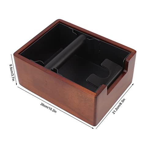 Knock Box voor Strainer houder, 21 x 16 cm, Vierkante geïntegreerde Emmer, Espresso Dump Bin, Koffiemachine, Afvalbak, Knock Box voor thuis, Restaurant, Cafe 4
