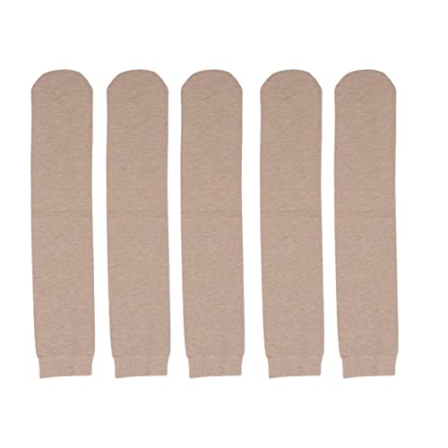 Pack of 5 Blunt Sokken Dikke Geamputeerde Sokken Zacht ademend Katoen Prothetische Sokken Gehandicapt Amputatie Sokken voor Bescherming (XL)