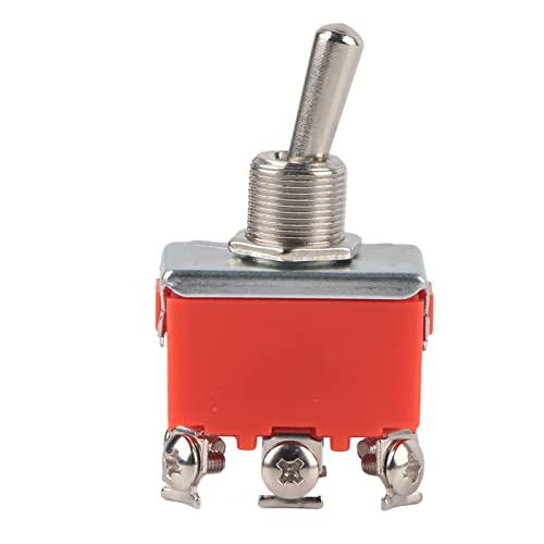 2Pcs DC Motor Switch CW Vooruit achteruit achteruit Switch 24v, Voorwaarts omgekeerde elektrische Switch CCW Motor 6 Pin Rocker Switch 250V 15A, Schakelschakelaar voor hoge