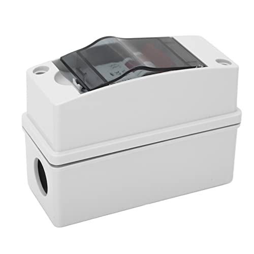 DC Circuit Breaker 2P 50A Miniature Isolator Switch IP65 Waterproof Solar Power PV 1000V voor 6 tot 8.7mm Diameter 7 tot 5 AWG-kabels 3