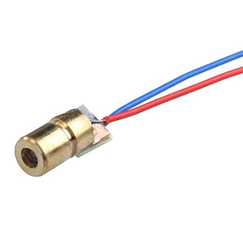 15st Mini 3V Laser diode Laser Module Laser Point Diodes Laser Dot Laser diode Module hoofd diode 650nm 6mm 3