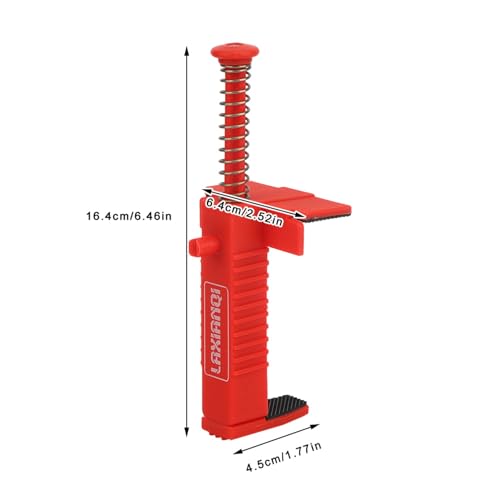 2 st. Brick Liner Runner Wire Lade Masonry Tool Fixer voor gebouwstructuren(Rood) 5