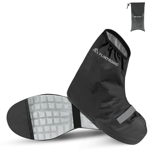 Waterdichte Overschoenen, Non-Slip Herbruikbare Fietsschoenen, Overschoenen, Verstelbare regenhoes, Schoendeksels met Reflectoren voor Motorfiets, Fietsen, Wandelen, Outdoor