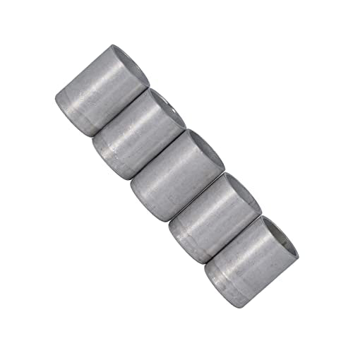 Airconditioning Gewrichtsafdekking AC Slangbuis Connectorafdekking 20 PCS Aluminium AC-montage voor Dikke Wandstandaard Barrièresslang met Hoogwaardige Aluminium Eenvoudige Installatie (1/2