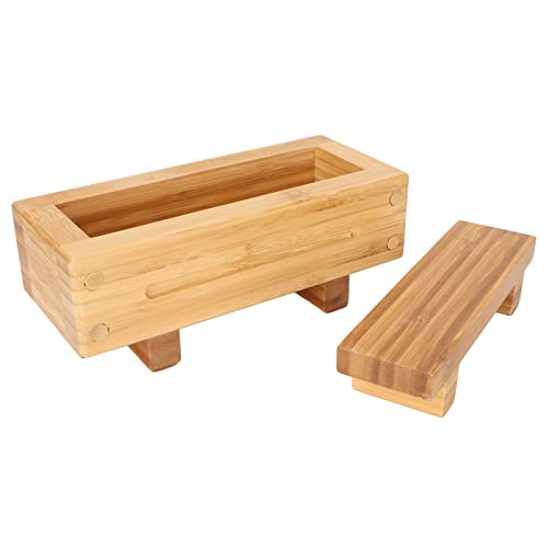 Sushi Shape Box, Sushi Rijstvorm, DIY Draagbaar Rechthoekig, duurzaam Bamboe Hout, reukloos, lichtgewicht, voor keuken en beginners bakbenodigdheden 3