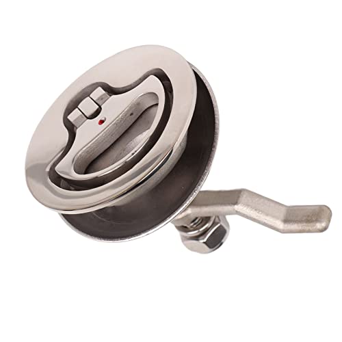 Boot Cam Latch, Boot Cam Latch 316 roestvrij staal gepolijst verstelbare Hatch Latch met backplate voor Marine Ship 5