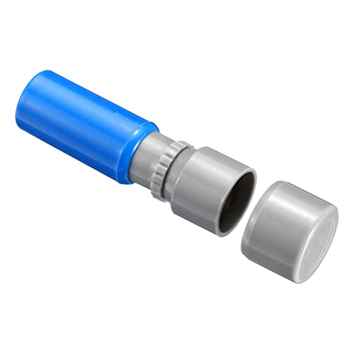 Postzegels Zelfinkt, Karakter F Plastic Small Alphabet Stamps Eerste Stempel Mini Pestle Set voor Klas Scrapbooking Art, Blue Shell 3