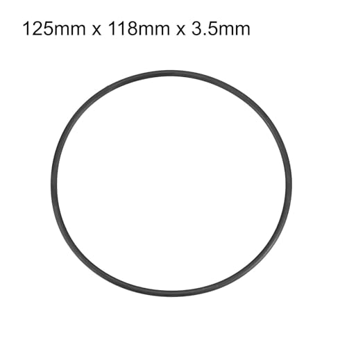 1 Piece Nitrile Rubber O-ringen, 125mm Buitendiameter, 118mm Binnendiameter, 3.5mm Breed, Rubber Wagers, Spacer, O-ringen, Afdichting Kit, Metrisch zegel 3