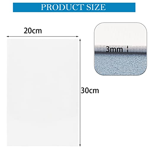 Canvas, 20 x 30 cm Blank schilderen Canvas, voorgestrekte Canvas, Pure Cotton Painting Canvas, Geschikt voor Oliepigmenten, Propyleen en Aquarellen, enz. (7 stuks)