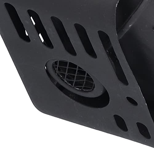 Uitlaatdemper Roestvrij stalen Damper Accessoire Set met Wasmachine Uitlaat voor Benzine Motor Generator (zwart) 5