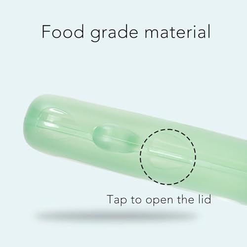 Knijpen Pouch houder Baby voeden pouch houder Baby Juice Box Holder voor peuters (GREEN) 3