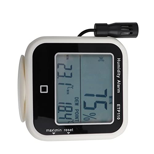 ETP110 Digitale Thermo Hygrometer Humidity Dew Point Meter voor Home/Laboratorium ETP110 Digitale Thermo