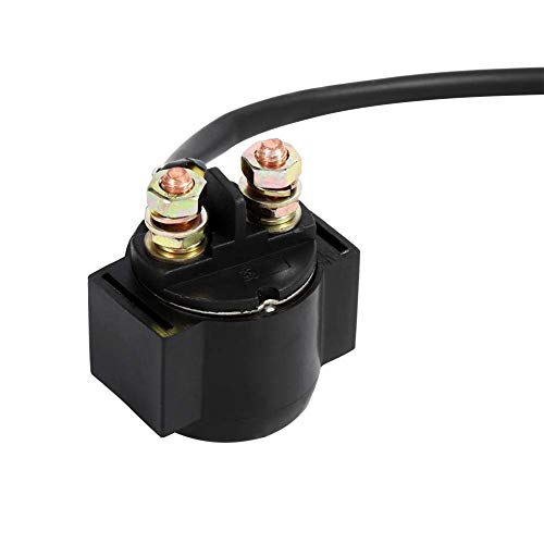 Motorfiets Starter Solenoïde Relais voor Chinese Scooter ATV Dirt Bikes Scooters Go Kart Dne Buggys Quad 4 Wheelers Pit Bike bromfiets motor start, getoond als foto