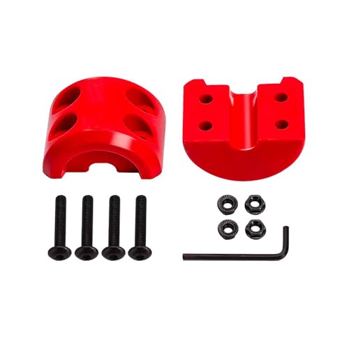 Rubber Winch Kabel Hook Stopper voor ATV, UTV, SUV, Truck - Beschermt Harnas en Pulley, Behoud Kabelspanning, Gemakkelijke Installatie (Rode) 5