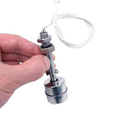 Zeemetaal Float Switch voor Waterpomp Tank Zwembad Tuin Vijver Liquid Water Level Sensor M11 75mm Lengte 4