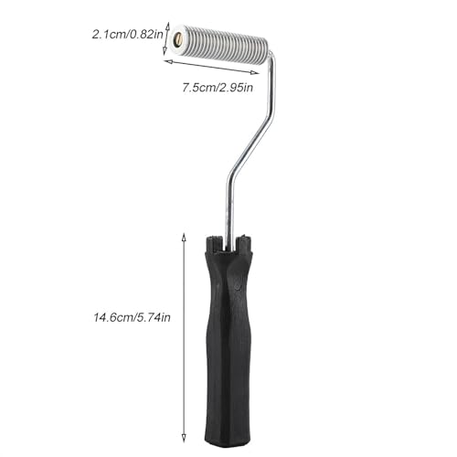 Fiberglas Roller, FRP Bubble Roller lichtgewicht aluminiumlegering met hoge sterkte duurzaam in gebruik voor het verbeteren van de vlakheid voor het bewaren van hars voor De