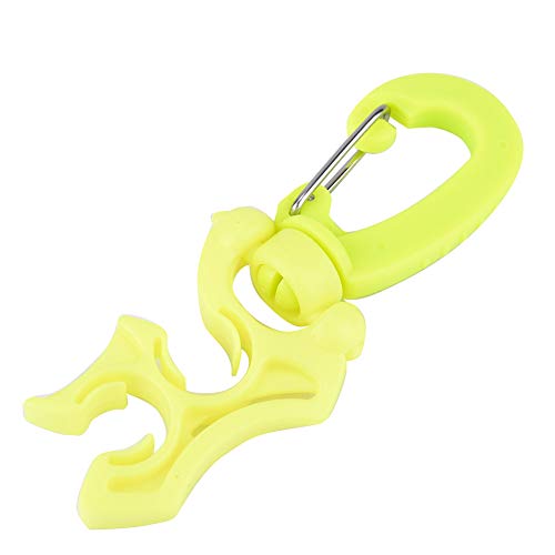 Scuba Slang Clamp Mares Regelbare Clip 304 Roestvrij stalen Pp Duiken Dubbele Bcd Slang houder Clip Regulator Bewaarer Gesp Haak voor Snorkelen (Blauw) 4
