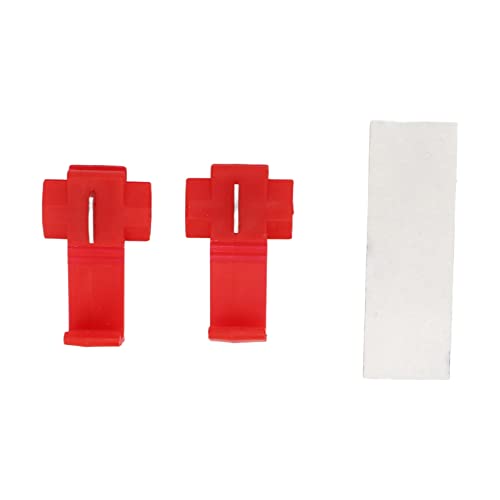 Watertemperatuurmeter Digitale thermometer LCD Beeldscherm 12V Universal Motorcycle Water Temp Meter met achtergrondverlichting voor motorfietsen (rood) 5