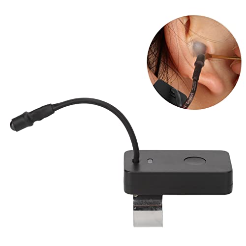 Finger Earwax Removal Light,Mini oor licht oor Otoscope licht oor schoner oorwas Verwijderaar Tool,Ear Pick Thumb Lamp USB Opladen Portable Finger Light voor oorreiniging(zwart) 4