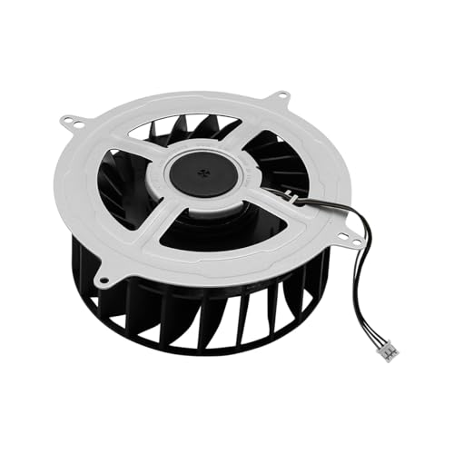 Zee P5 Internal Cooling Ventilator, P5 23 Blade CPU Koelventilator KSB1212HGG4E DC 12V 2.15A 3 Pole Replacement Ventilator voor Playstation 5