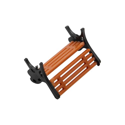 Zee 10st geschilderd model patio bank miniatuur gebouw trein indeling schaal HO OO model trein HO TT 1:87 bank stoelbank 3