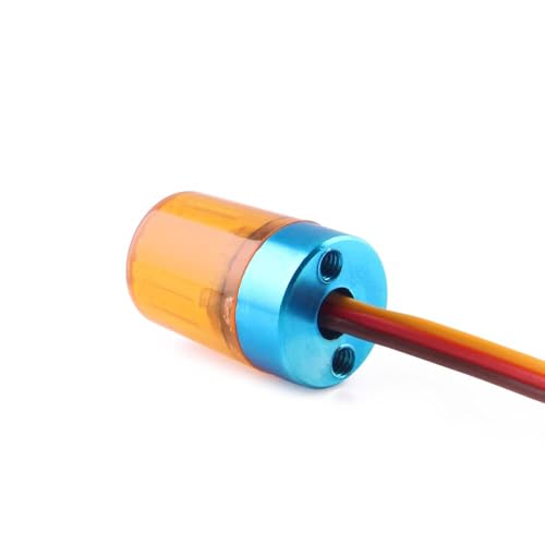 Model maken baken lichtgeel 4.8-6 V RC autowaarschuwing en koplampindicator. 1/14 RC trekkeraccessoires. Ideaal voor RC voertuigen 5