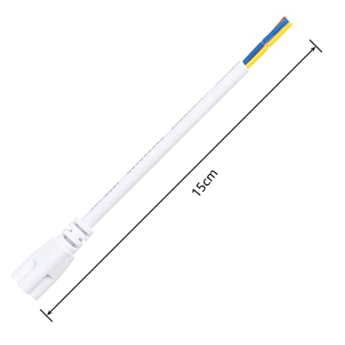 20st T5 T8 Kabel T5 T8 Geïntegreerde LED-lichtslangkabelaansluiting aan één uiteinde - 15cm