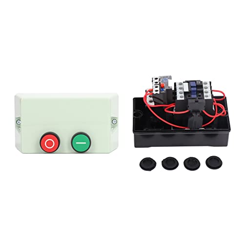 LE1D18M7 Magnetische Elektrische Motor Startschakelaar, Motorbescherming met rubberen ringen 3-fase Motor Starter 12‐18A