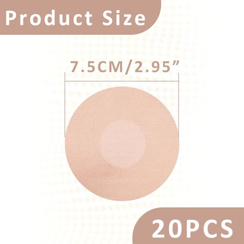 Pak van 20 Freestyle Libre 3 Patches, Freestyle Libre 3 Sensor Patches, Waterdichte bevestigingssensoren, Bevestiging Patches, Zelf-Adhesive, Huidvriendelijk (Sensor niet inbegrepen)