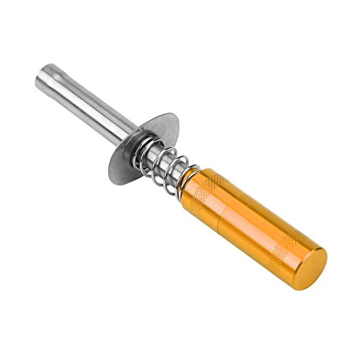 RC Voorverwarming Vonkplug Aluminium Motorlichter Voorverwarming Vonkplug Compatibel met HSP 1/10 RC Car Part (Goud)