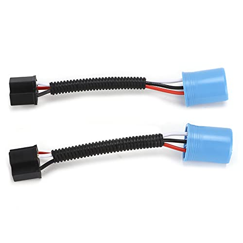 H4 naar HB5 Headlight Conversion Cable Wire PVC 2 st. 9007 Man tot H4 9003 Vrouwelijke bedradingsharnas Adapter Vervanging voor H2 Headlight 12V-24V